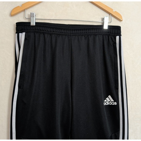 Adidas TIRO 19 Training Pants Mens M Black Climacool Tapered Activewear Soccer - Picture 3 of 15